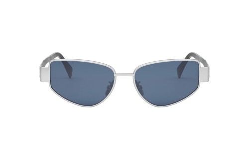 Celine CL40293U - 16V - 55 Sonnenbrillen Silber Cat Eye