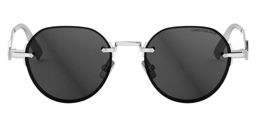 Dior CD DIAMOND R5F - F0A0 - 50 Sonnenbrillen Silber Rund