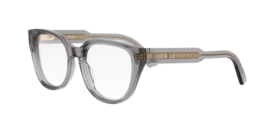 Dior DIORPRISMEO B1I - 4500 - 52 Brillenfassungen Grau Schmetterling