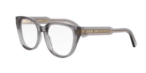 Dior DIORPRISMEO B1I - 4500 - 52 Brillenfassungen Grau Schmetterling