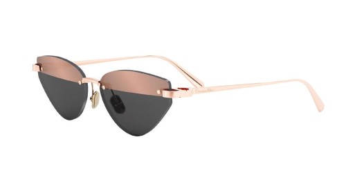 Dior CDIOR B5U - E0A7 - 57 Sonnenbrillen Roségold Cat Eye