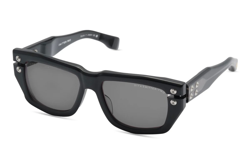 Dita EMITTER-TWO DTS445-A - 01 - 56 - LIMITED EDITION Sonnenbrillen Schwarz Eckig