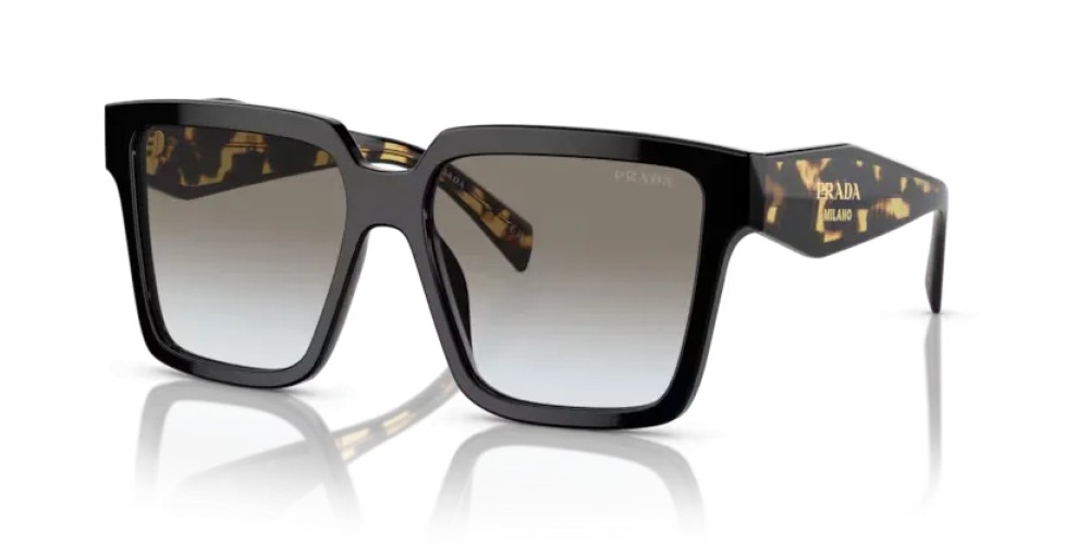 PRADA PR 24ZS ​ - ​1AB0A7 - ​56 Sonnenbrillen Schwarz Eckig