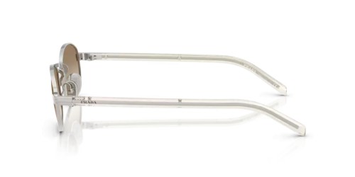 PRADA PR B53S - 1BC80K - 52 Sonnenbrillen Silber Oval