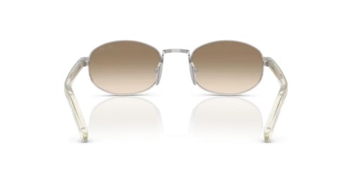 PRADA PR B53S - 1BC80K - 52 Sonnenbrillen Silber Oval