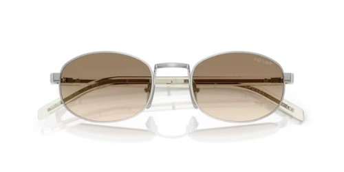 PRADA PR B53S - 1BC80K - 52 Sonnenbrillen Silber Oval