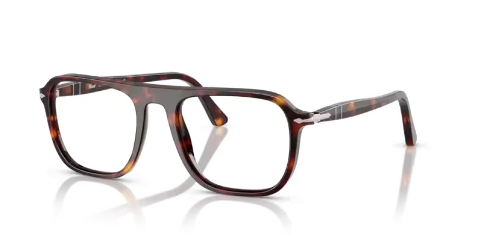 Persol PO3359V 95 53 - 24 - 53 Brillenfassungen Havanna Eckig