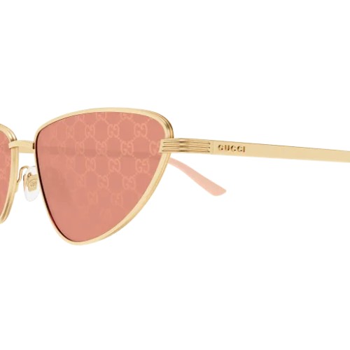 Gucci GG1879S - 004 - 57 Sonnenbrillen Gold Cat Eye