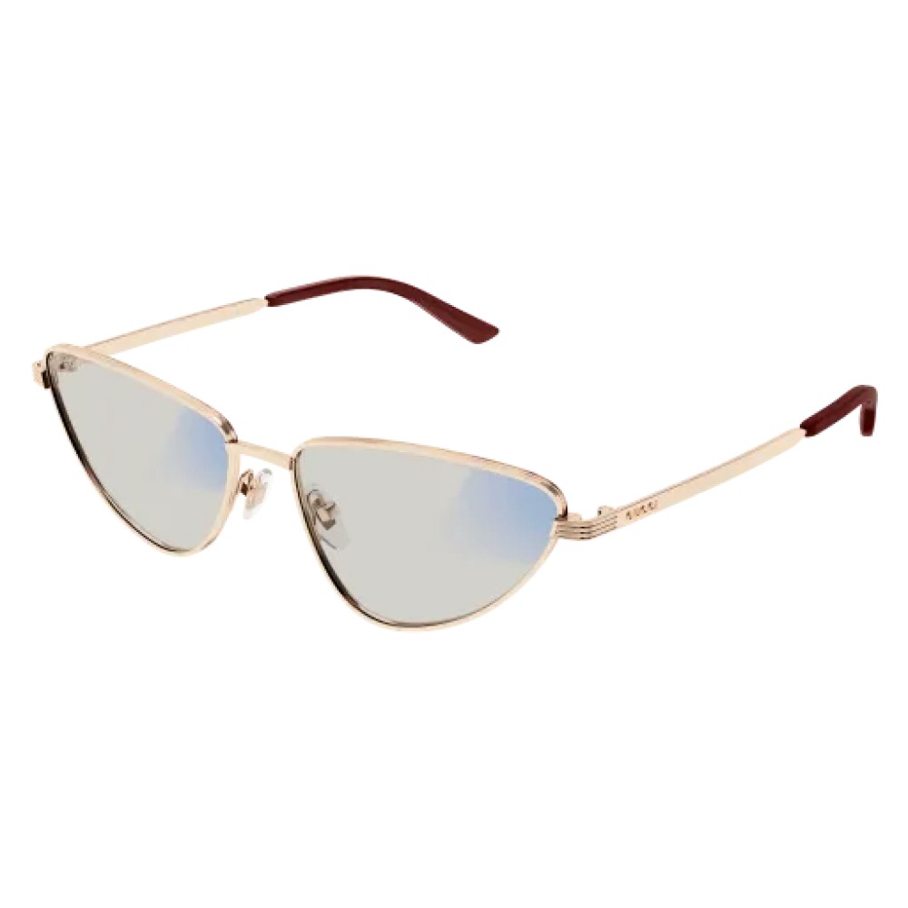 Gucci GG1879S - 005 - 57 - MIT PHOTOCHROMEN GLÄSERN Sonnenbrillen Gold Cat Eye