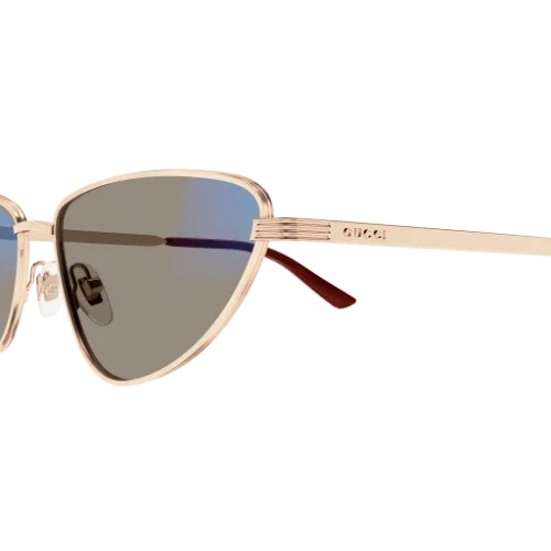 Gucci GG1879S - 005 - 57 - MIT PHOTOCHROMEN GLÄSERN Sonnenbrillen Gold Cat Eye