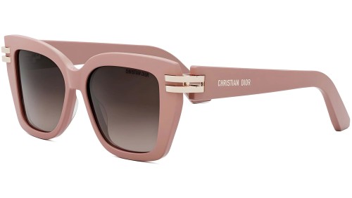 Dior CDIOR S1I - 40F1 D - 52 Sonnenbrillen Rosa Kissenform (Abgerundet)