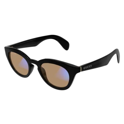 Gucci GG1934S - 006 - 47 - MIT PHOTOCHROMEN GLÄSERN Sonnenbrillen Schwarz Panto / Abgerundet