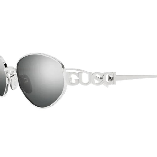 Gucci GG1935S - 004 - 47 Sonnenbrillen Silber Oval