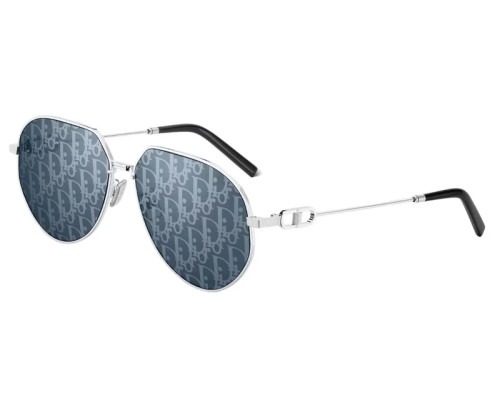 Dior CD LINK A1U - F0B8 A - 61 Sonnenbrillen Silber Pilot (Aviator)