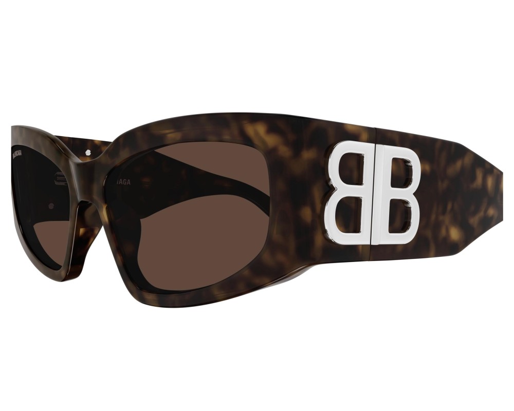Balenciaga BB0321S - 008 - 57 Sonnenbrillen Eckig