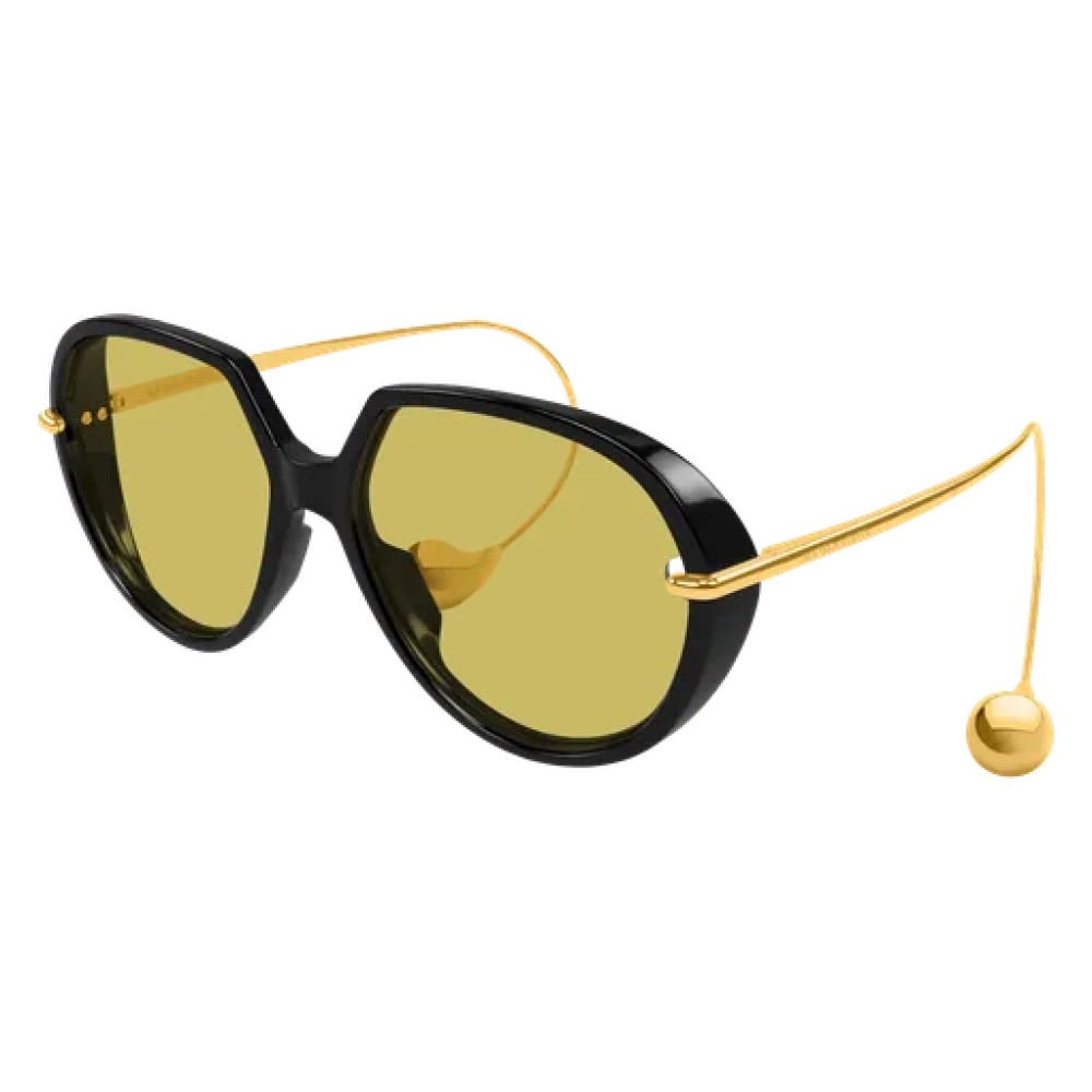 Bottega Veneta BV1436S - 001 - 60 Sonnenbrillen Panto / Abgerundet