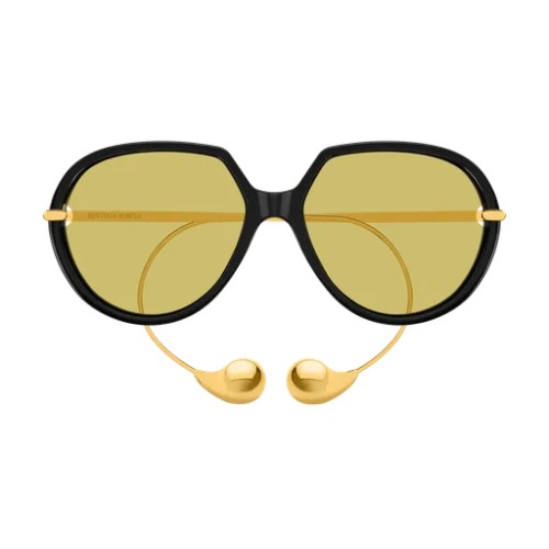 Bottega Veneta BV1436S - 001 - 60 Sonnenbrillen Panto / Abgerundet