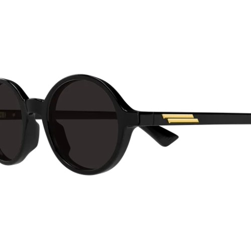 Bottega Veneta BV1430S - 001 - 48 Sonnenbrillen Schwarz Rund