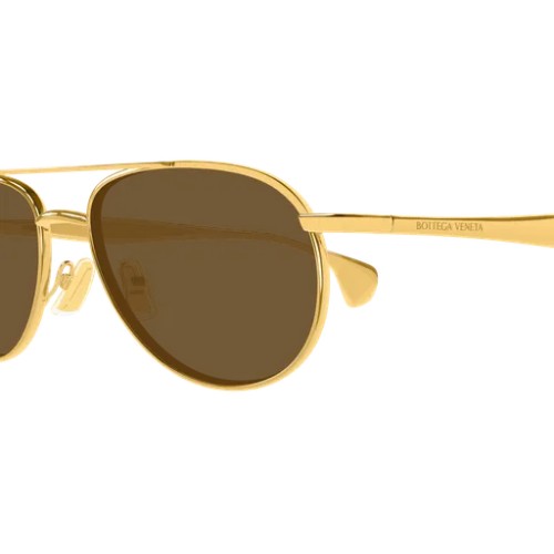 Bottega Veneta BV1419S - 001 - 56 Sonnenbrillen Gold Pilot (Aviator)