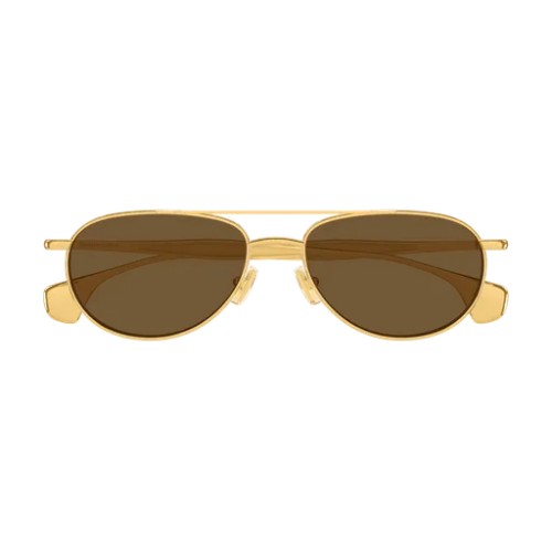 Bottega Veneta BV1419S - 001 - 56 Sonnenbrillen Gold Pilot (Aviator)