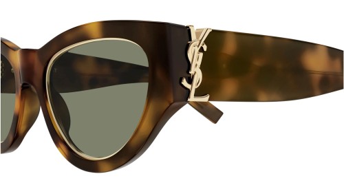 Saint Laurent SL M94 RIM - 001 - 52 Sonnenbrillen Havanna Cat Eye