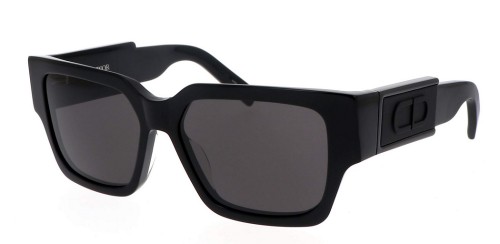 Dior CD SU - 10A0 R - 55 Sonnenbrillen Schwarz Eckig