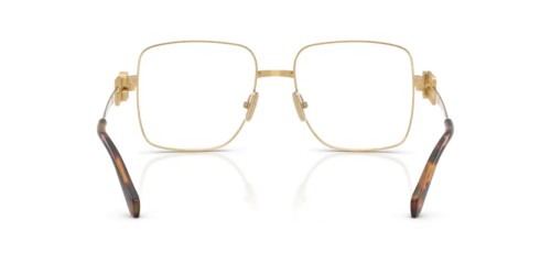 MIU MIU MU 51XV - ​5AK1O1 - ​54 Brillenfassungen Gold Eckig