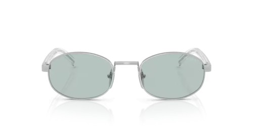 PRADA PR B53S - 1BC40N - 52 Sonnenbrillen Silber Oval