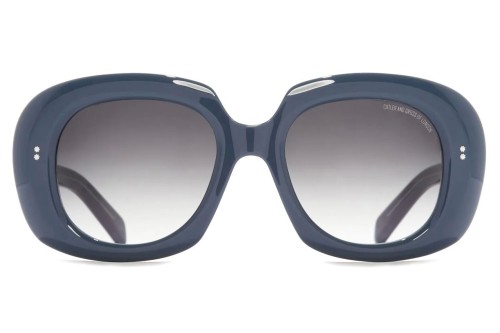 Cutler&Gross CGSN-9383 - 04 - 53 Sonnenbrillen Blau Eckig