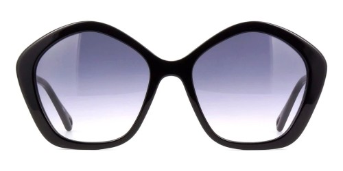 Chloé CH0082S - 005 - 57 Sonnenbrillen Schwarz Eckig