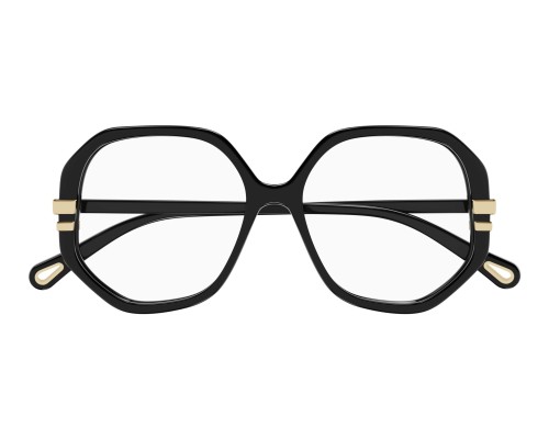 Chloé CH0107O - 005 - 56 Brillenfassungen Schwarz Eckig