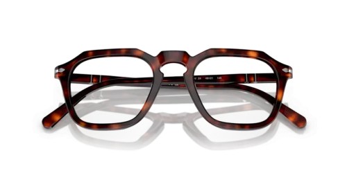 Persol PO3292V - 24 - 50 Brillenfassungen Havanna Eckig