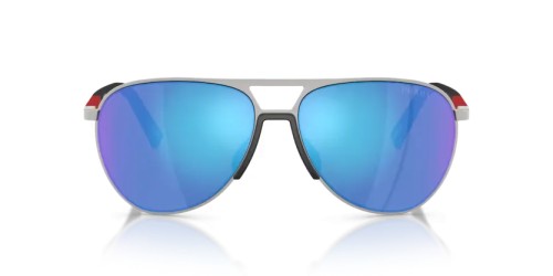 Prada Linea Rossa PS 53ZS - 1BC08R - 59 Sonnenbrillen Silber Pilot (Aviator)