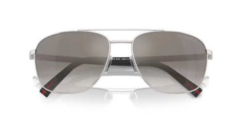Prada Linea Rossa PS 54ZS - 1BC02M - 60 Sonnenbrillen Silber Oval