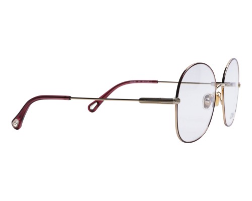 Chloé CH0138O - 003 - 55 Brillenfassungen Gold Rund