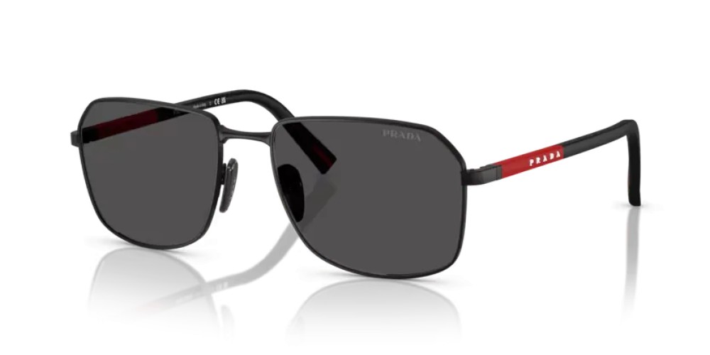 Prada Linea Rossa PS A51S - 1BO06F - 57 Sonnenbrillen Rechteck