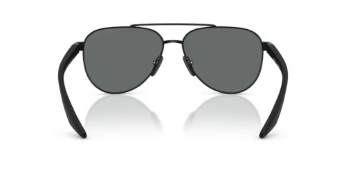 Prada Linea Rossa PS A52S - 1AB5Z1 - 58 - MIT POLARISIERTEN GLÄSERN Sonnenbrillen Schwarz Pilot (Aviator)