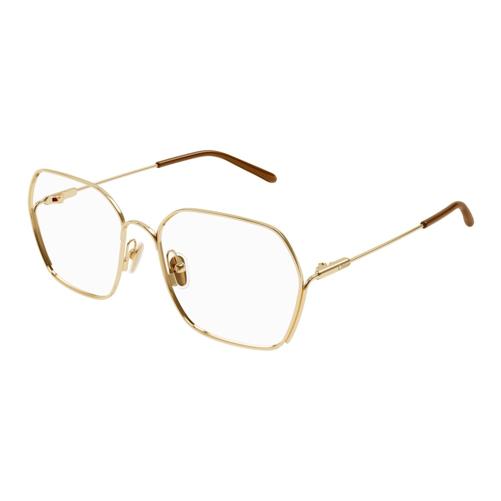 Chloé CH0208O - 005 - 58 Brillenfassungen Gold Eckig