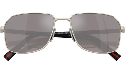 Prada Linea Rossa PS A51S - 18X80I - 57 Sonnenbrillen Rechteck