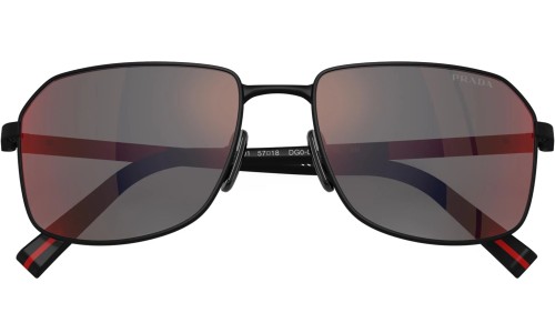 Prada Linea Rossa PS A51S - DG008F - 57 Sonnenbrillen Rechteck