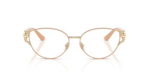 VERSACE VE1309 - 1519 - 54 Brillenfassungen Gold, Puderfarben Cat Eye