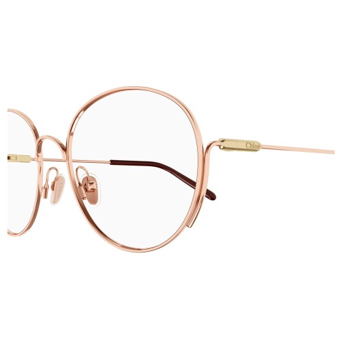 Chloé CH0209O - 006 - 57 Brillenfassungen Gold Rund