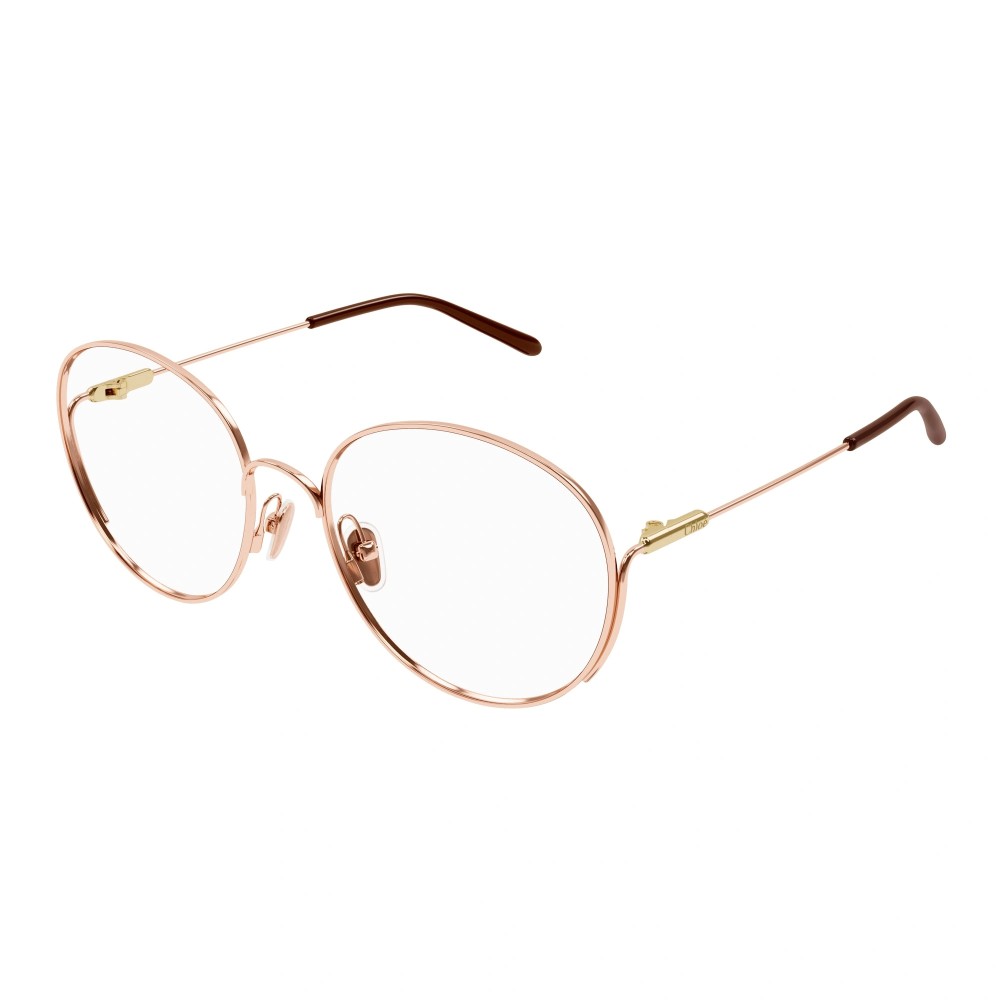 Chloé CH0209O - 006 - 57 Brillenfassungen Gold Rund