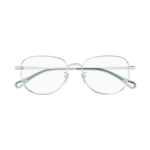 Chloé CH0213OA - 002 - 53 Brillenfassungen Silber Kissenform (Abgerundet)