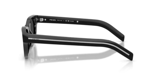 PRADA PR C09S - 16K08G - 51 - MIT POLARISIERTEN GLÄSERN Sonnenbrillen Schwarz Cat's Eye