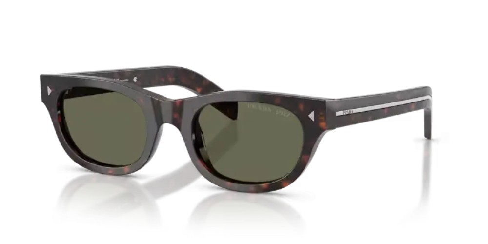 PRADA PR C09S - 17N03R - 51 - MIT POLARISIERTEN GLÄSERN Sonnenbrillen Havanna Cat Eye