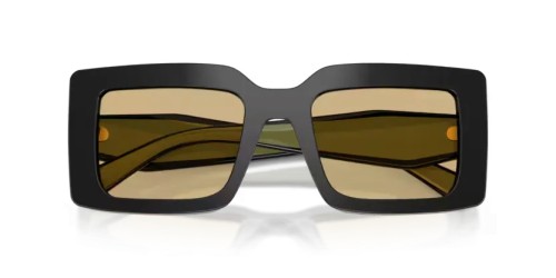 PRADA PR D01S - 03K10R - 52 Sonnenbrillen Schwarz Rechteck