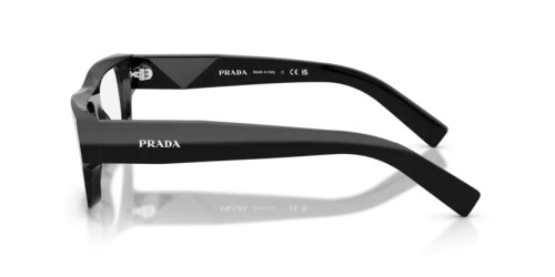 PRADA PR D06V - 16K1O1 - 55 Brillenfassungen Schwarz Rechteck