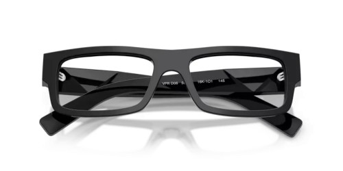 PRADA PR D06V - 16K1O1 - 55 Brillenfassungen Schwarz Rechteck