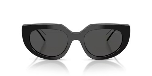 PRADA PR D02S - 20G08Z - 53 Sonnenbrillen Schwarz Oval